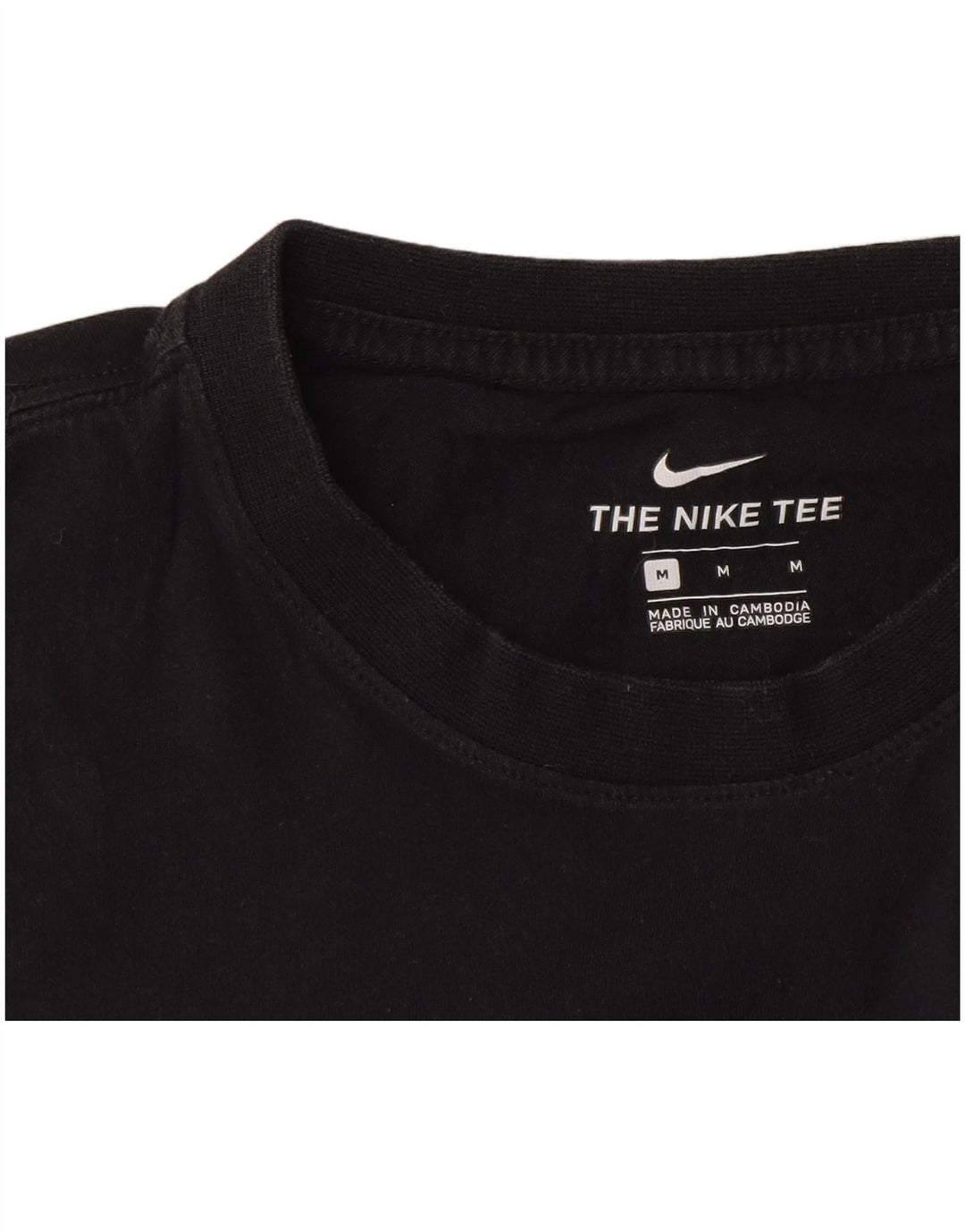 Camiseta Nike Hombre Top Medium Negro