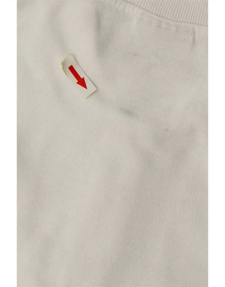 Think Pink - Polo para hombre, talla pequeña, color blanco