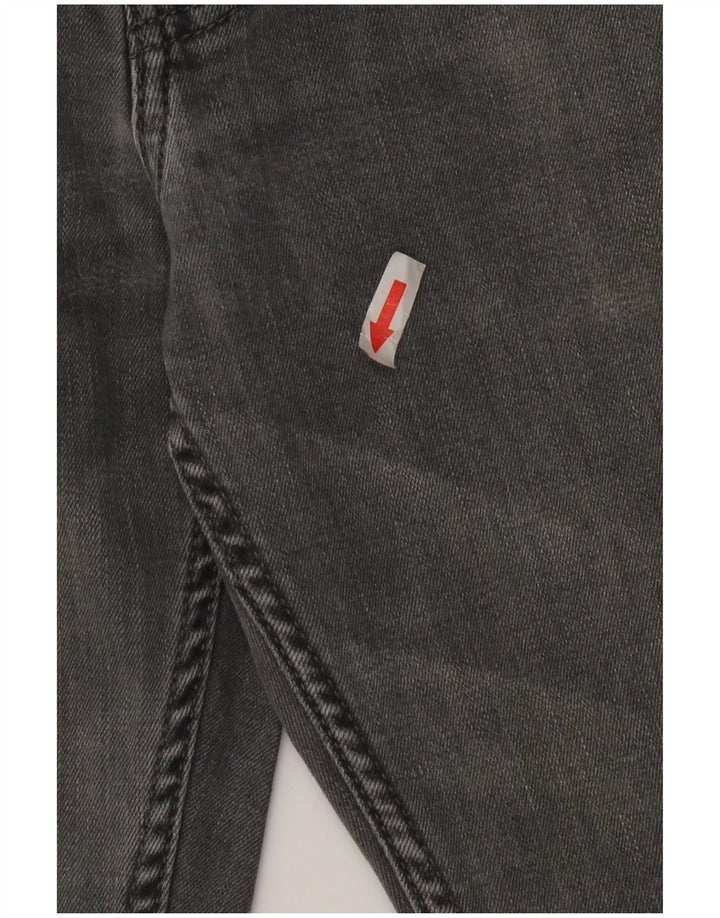 Levi's Hombre 511 Slim Jeans W34 L30 Algodón Gris