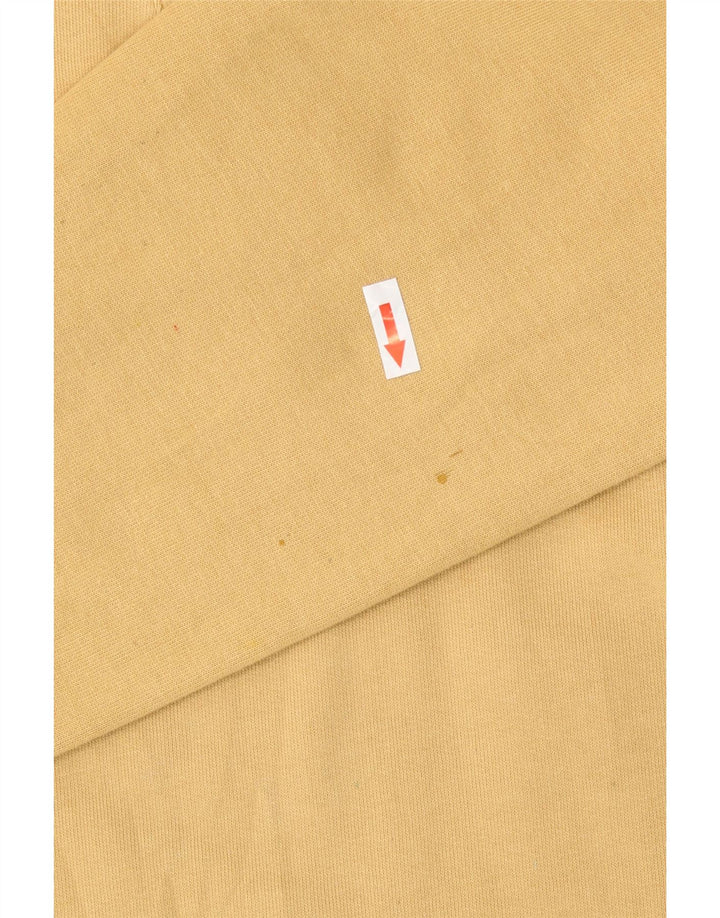 CHAMPION Sudadera con cuello y cremallera para hombre Jumper Large Beige Cotton