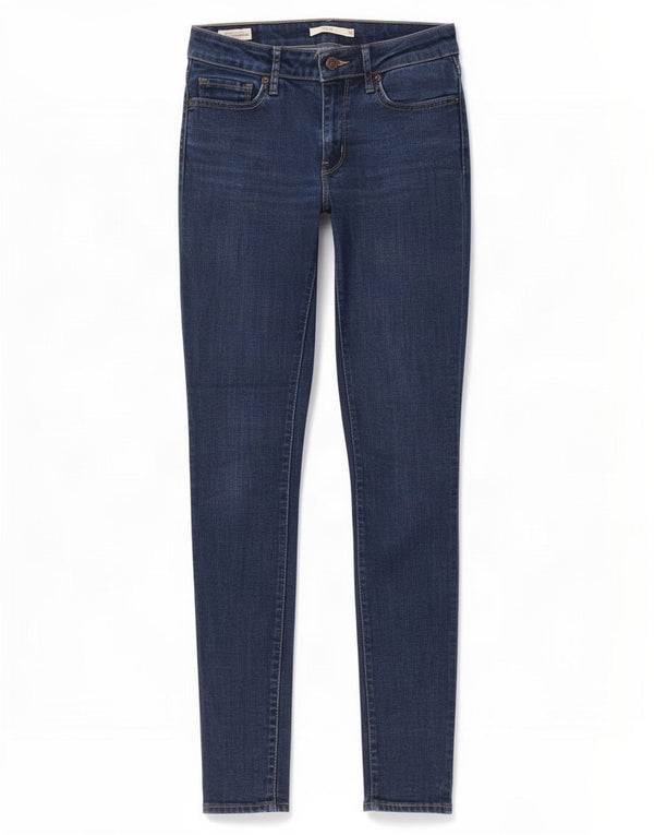 Vaqueros Levi's Mujer 711 Skinny W26 L32 Lyocell Azul