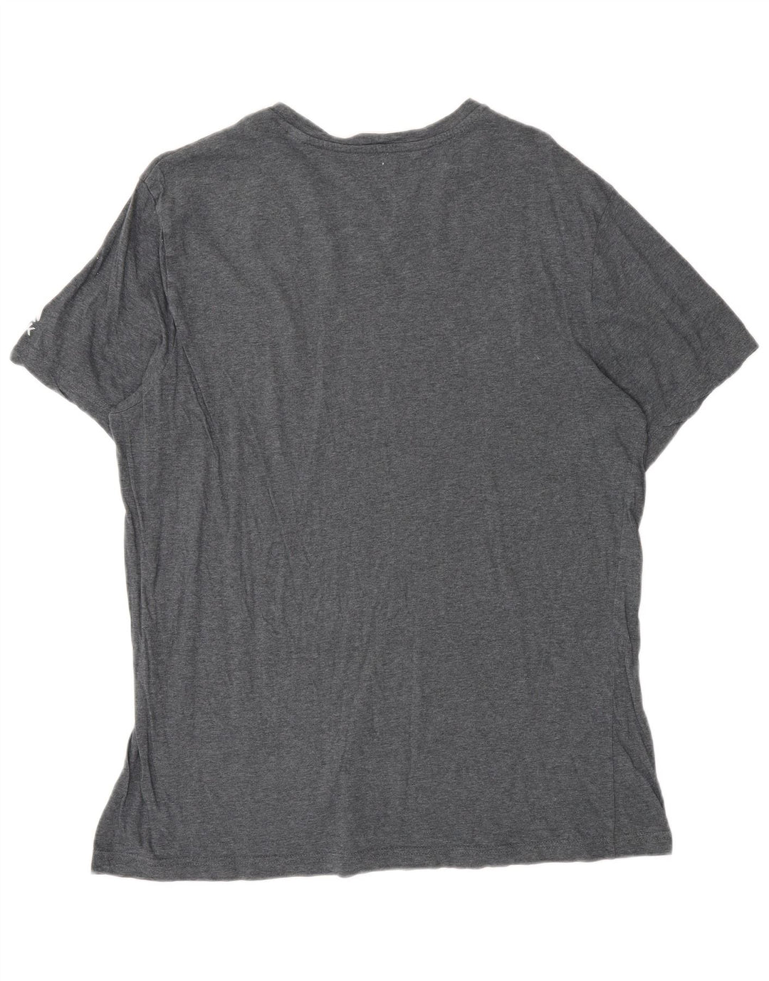 Reebok - Camiseta gráfica para hombre, talla grande, color gris