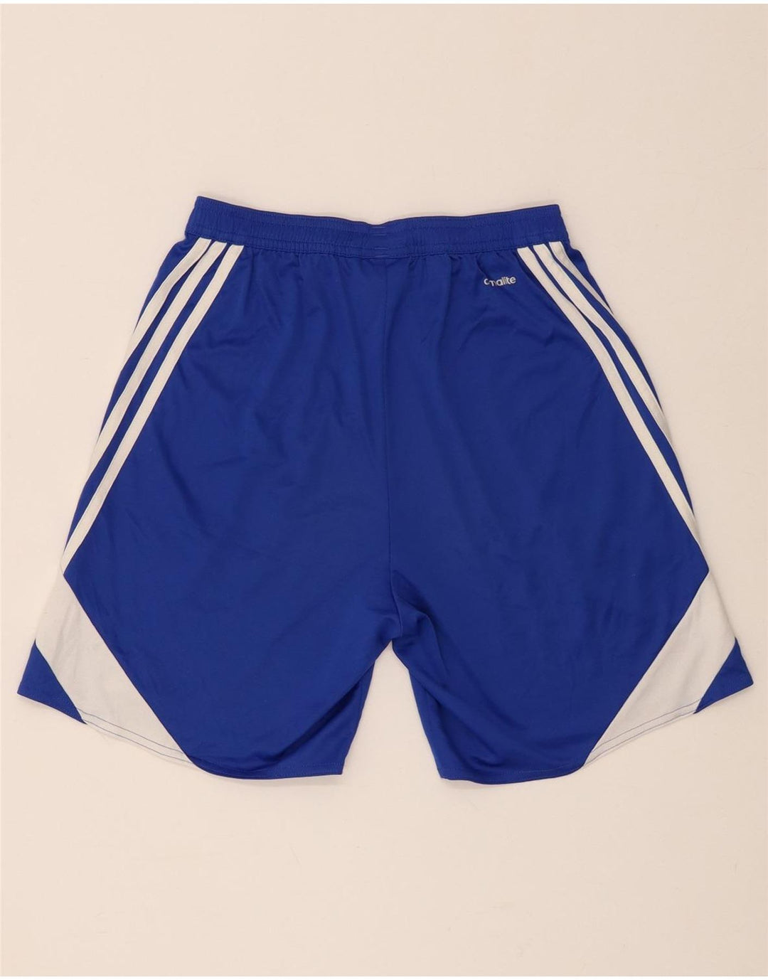 Adidas Mens Climalite Sport Shorts Pequeño Azul Colorblock Poliéster