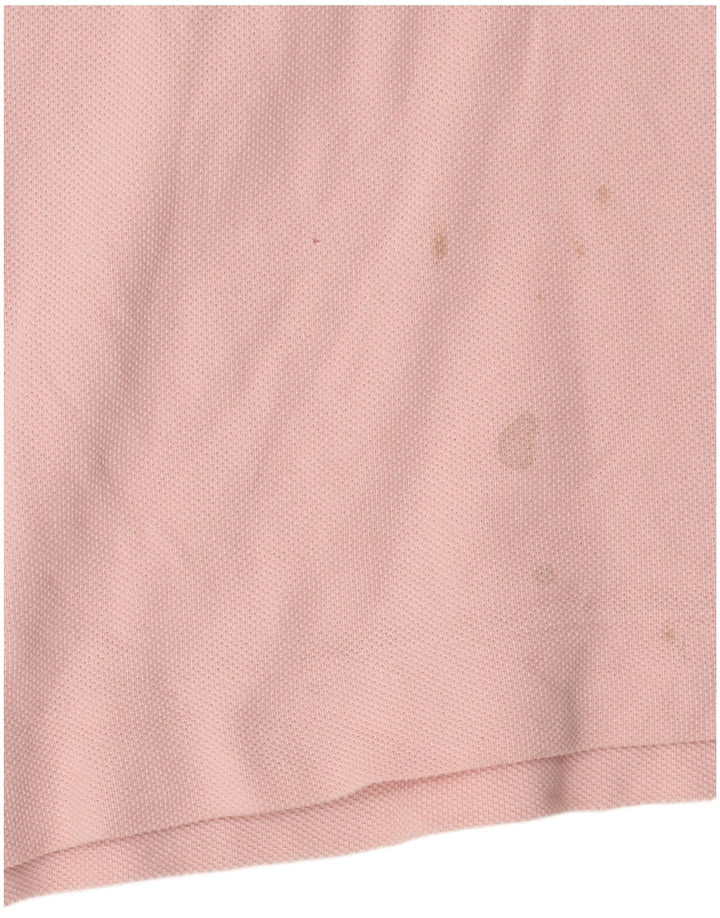 Polo Lacoste para hombre talla 4 algodón rosa mediano