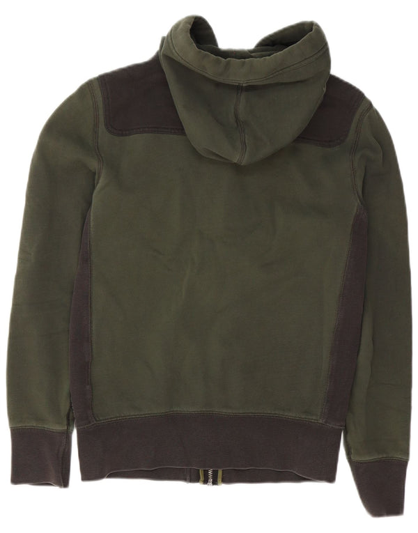 Armani Jeans Chaqueta Bomber para Mujer UK 36 Small Verde Colorblock Deportes