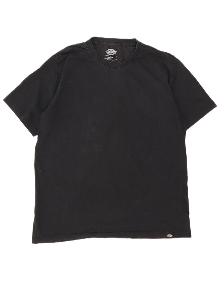 Dickies - Camiseta para hombre, talla grande, color negro, algodón