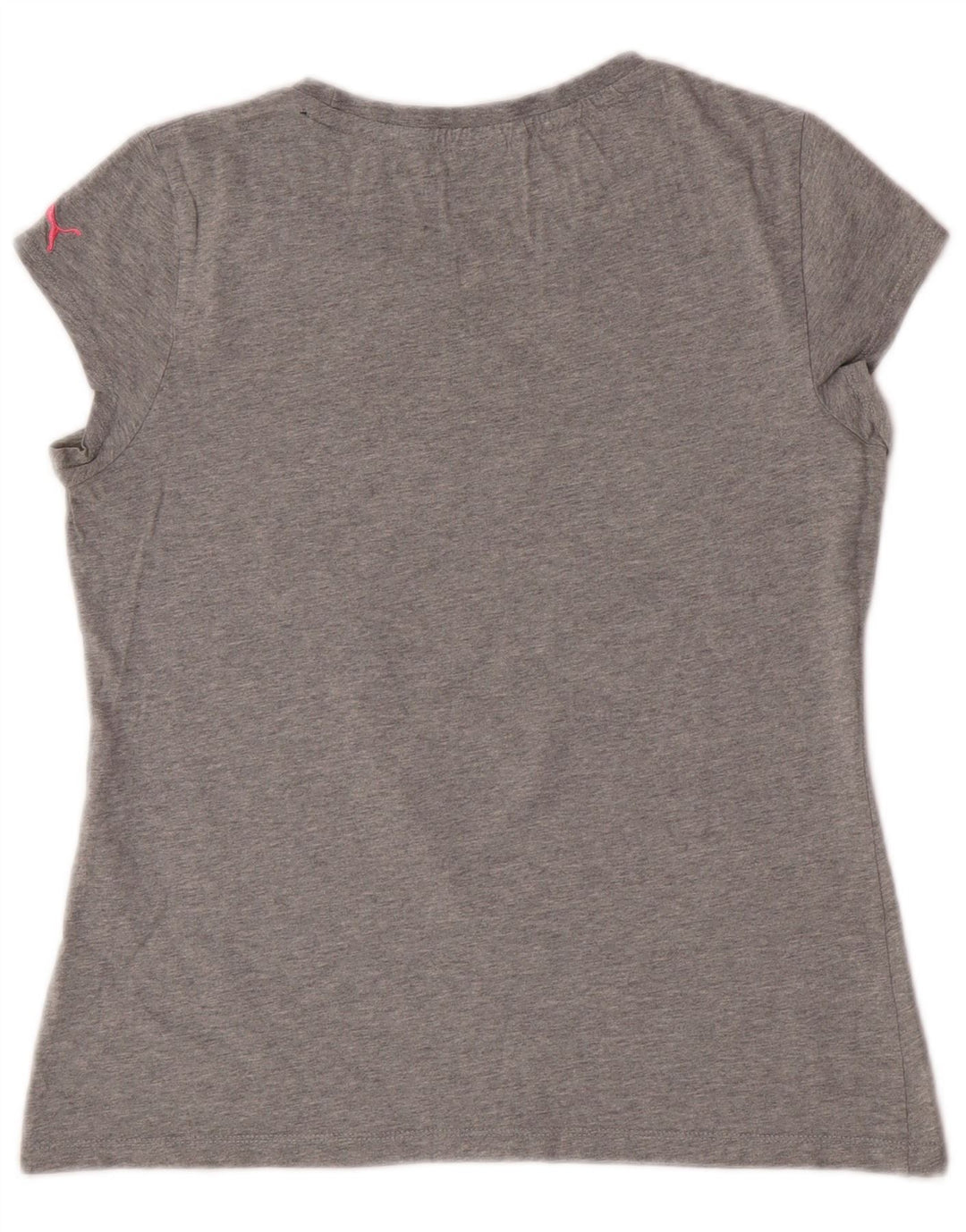 Puma - Camiseta gráfica para mujer, talla 40, color gris medio