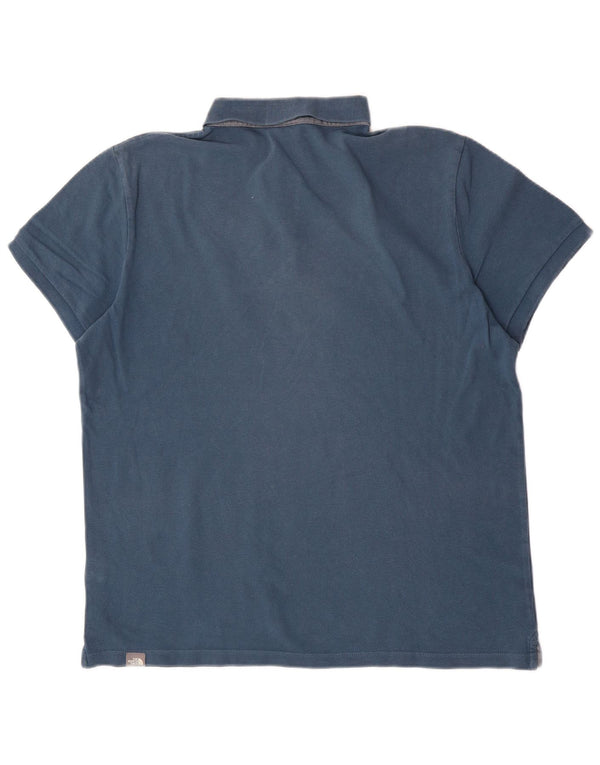 Polo The North Face Hombre XL Algodón Azul