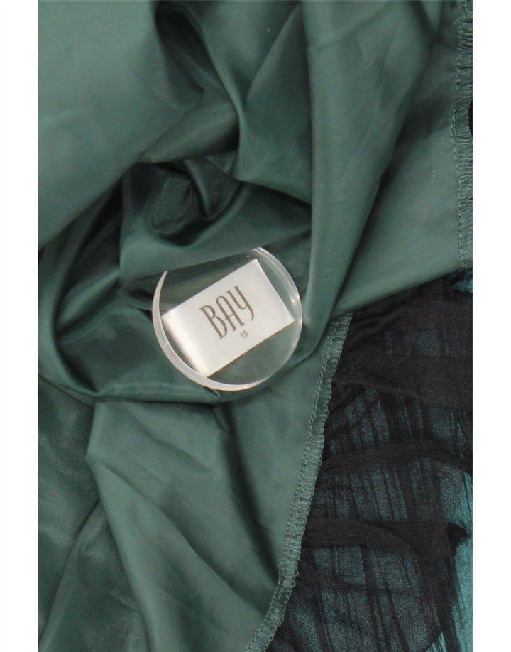 Vestido sin tirantes para mujer Bay UK 40 Small Green Nylon