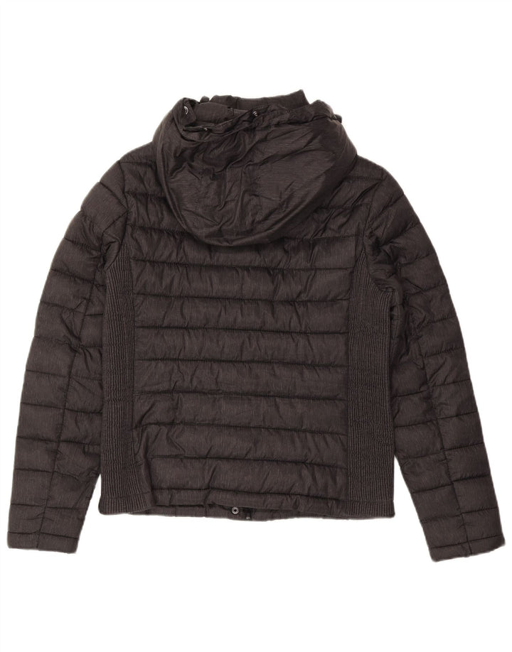 Superdry Chaqueta Acolchada Con Capucha Niñas 15-16 Años Grande Gris Poliéster