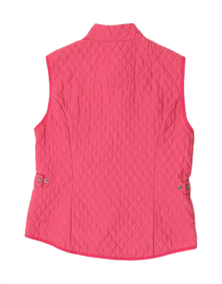 Chaleco acolchado Barbour para mujer UK 40 Poliéster rosa medio