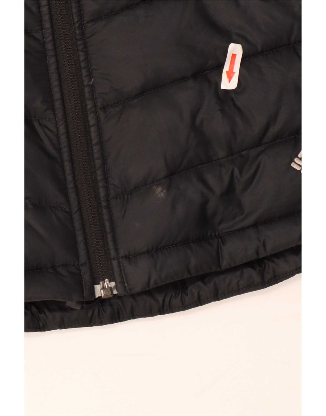 Columbia Chaqueta acolchada para hombre ES 38 Mediana Nylon color block negro