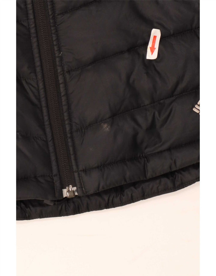 Columbia Chaqueta acolchada para hombre ES 38 Mediana Nylon color block negro