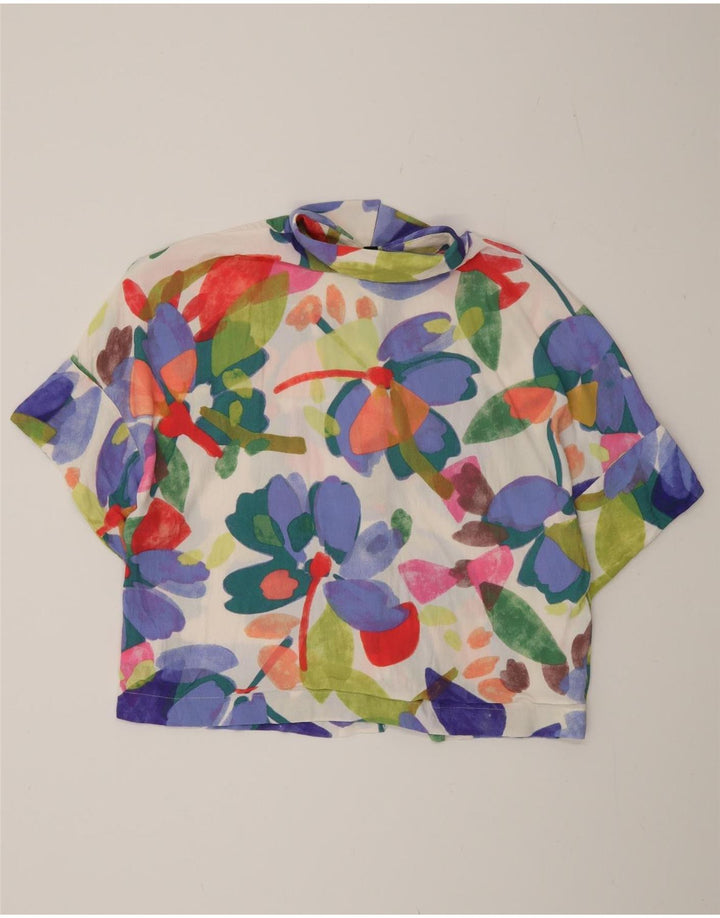 C&A Blusa de manga corta para mujer EU 40 Medium Multicolor Floral