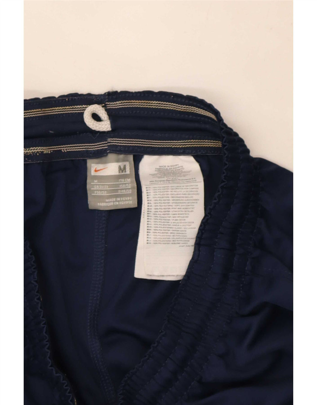 Pantalón corto deportivo Nike para hombre Poliéster azul marino mediano