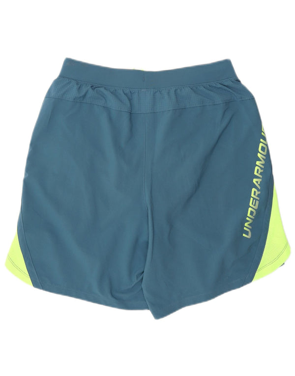 Under Armour Hombre Pantalones cortos deportivos Poliéster color block azul medio