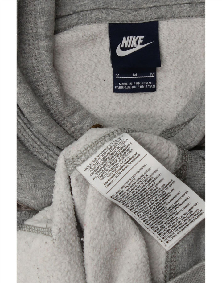 Sudadera con capucha Nike para hombre - Jersey de algodón moteado en gris medio