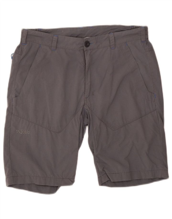 Pantalones cortos chinos Rab Mujer W30 Poliéster gris medio