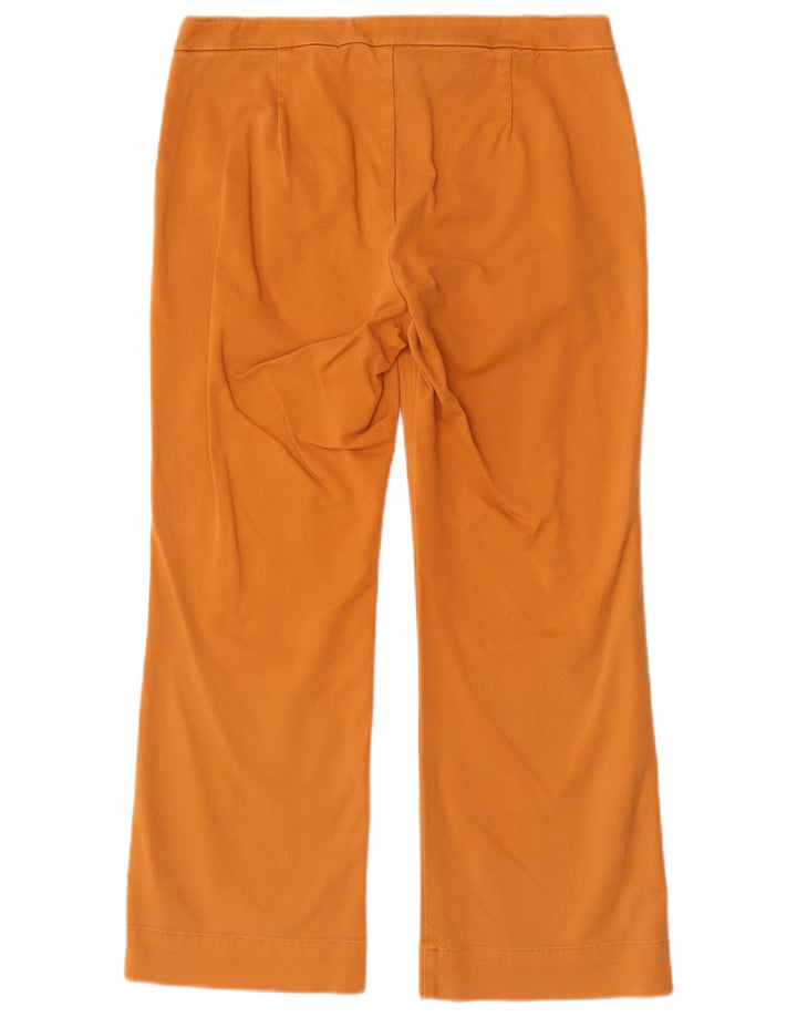 Marella Mujer EMME Pantalón Chino Bootcut W30 L26 Naranja