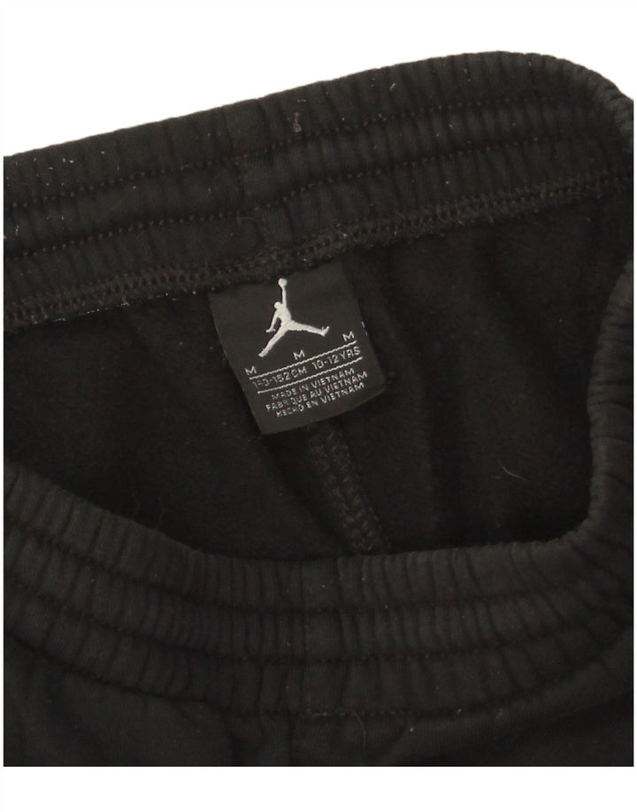 Jordan Pantalones de chándal gráficos para niños 10-11 años Mediano Negro
