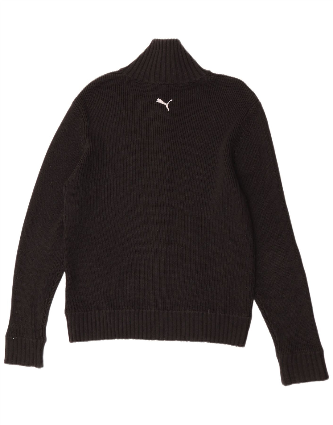 Puma - Cárdigan para hombre, talla grande, color negro