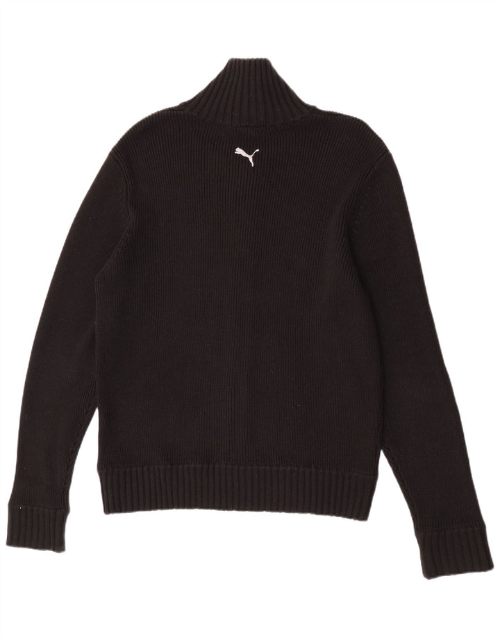 Puma - Cárdigan para hombre, talla grande, color negro