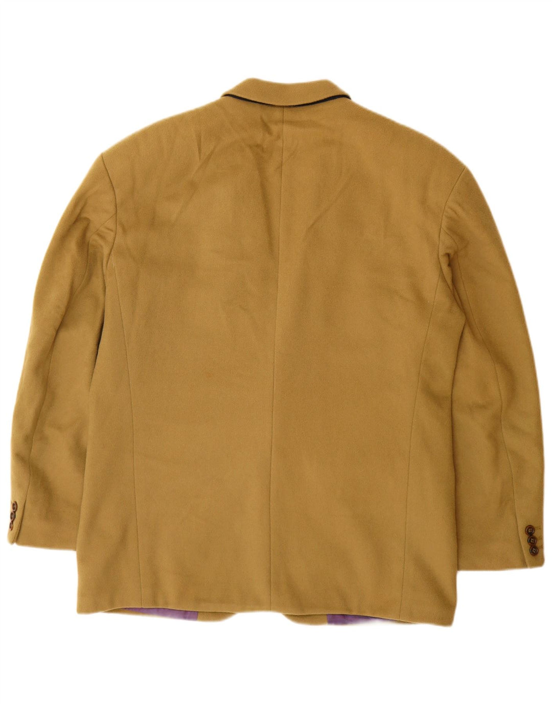 HUGO BOSS Chaqueta tipo blazer de 2 botones para hombre EU 52 XL Lana beige