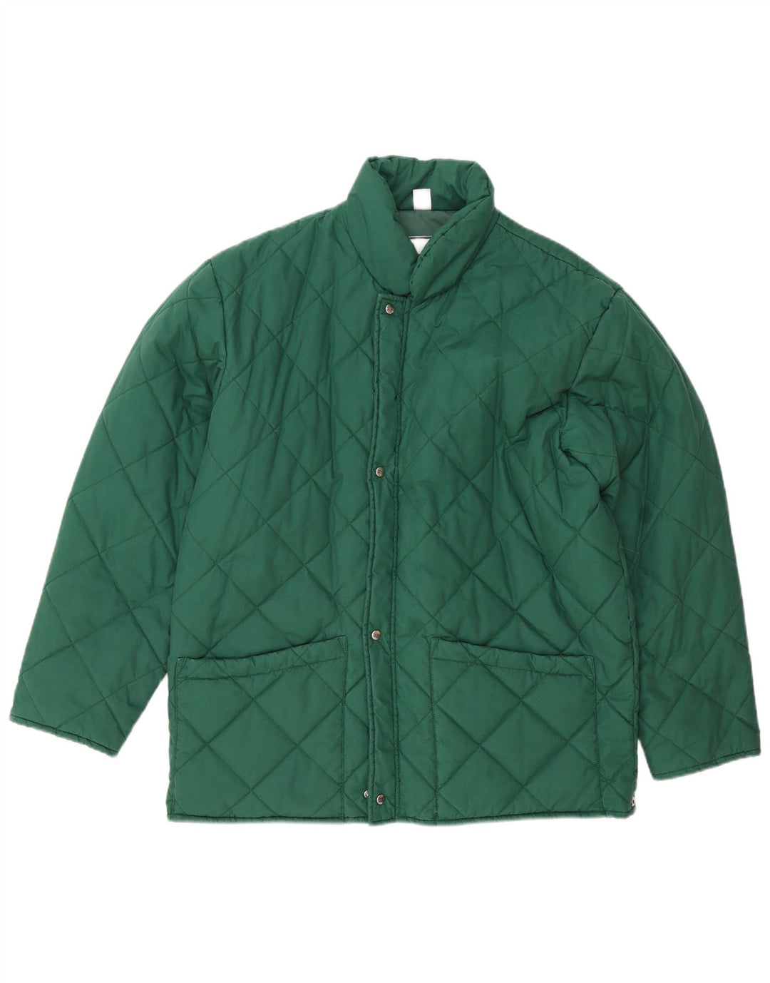 Fila Mens Magic Line Liner Chaqueta acolchada IT 50 Poliéster verde grande