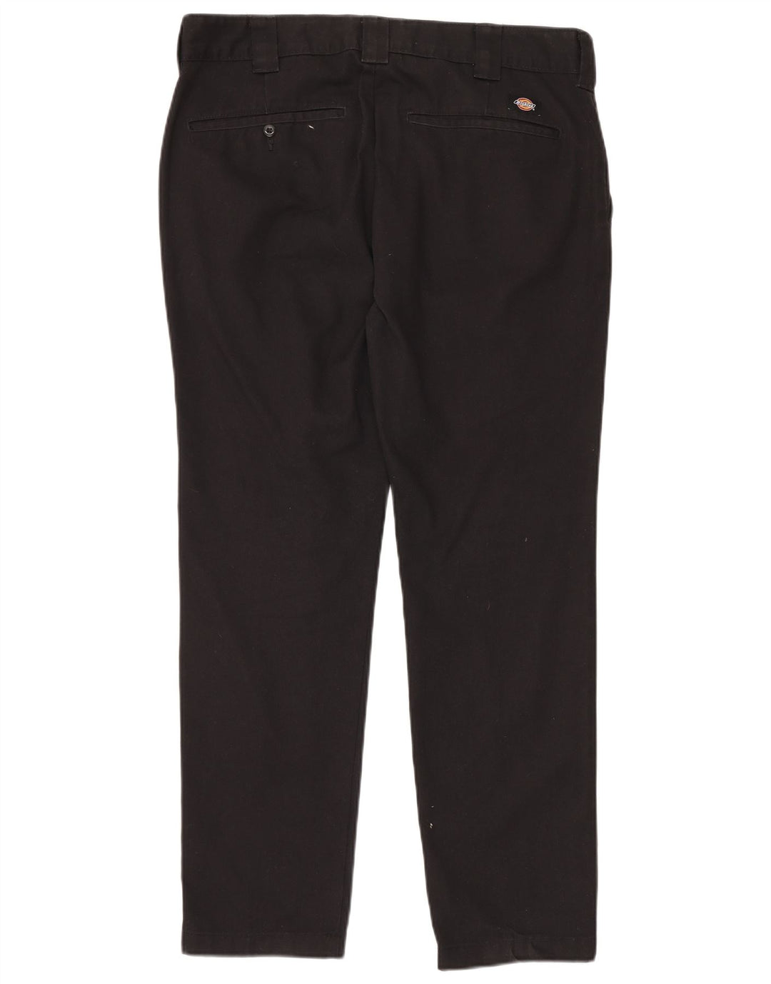 DICKIES Pantalón chino slim fit para hombre W36 L32 Poliéster negro