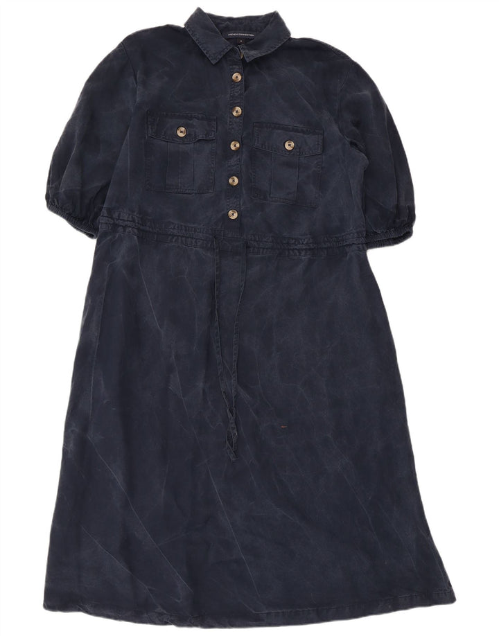 Vestido largo para mujer de French Connection, UK 44, Lyocell azul marino mediano