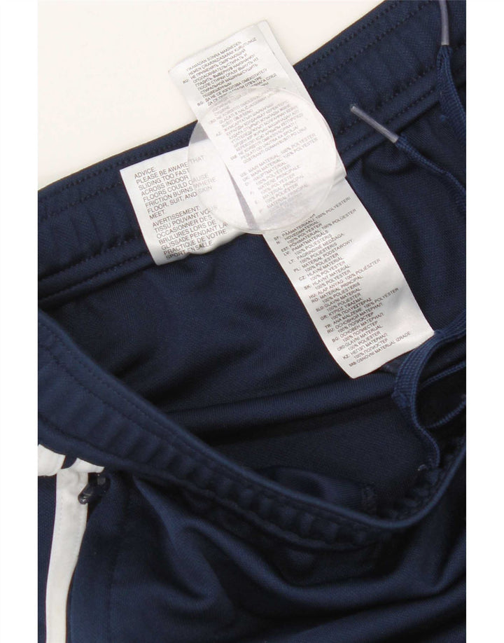 Adidas Mens Climalite Chándal Pantalones Pequeños Azul Marino Poliéster