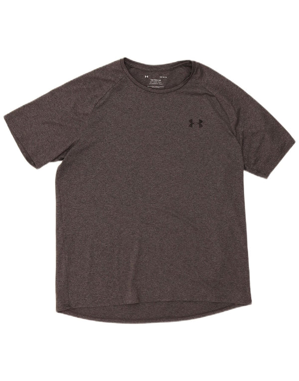 Under Armour - Camiseta para hombre, talla grande, color gris moteado