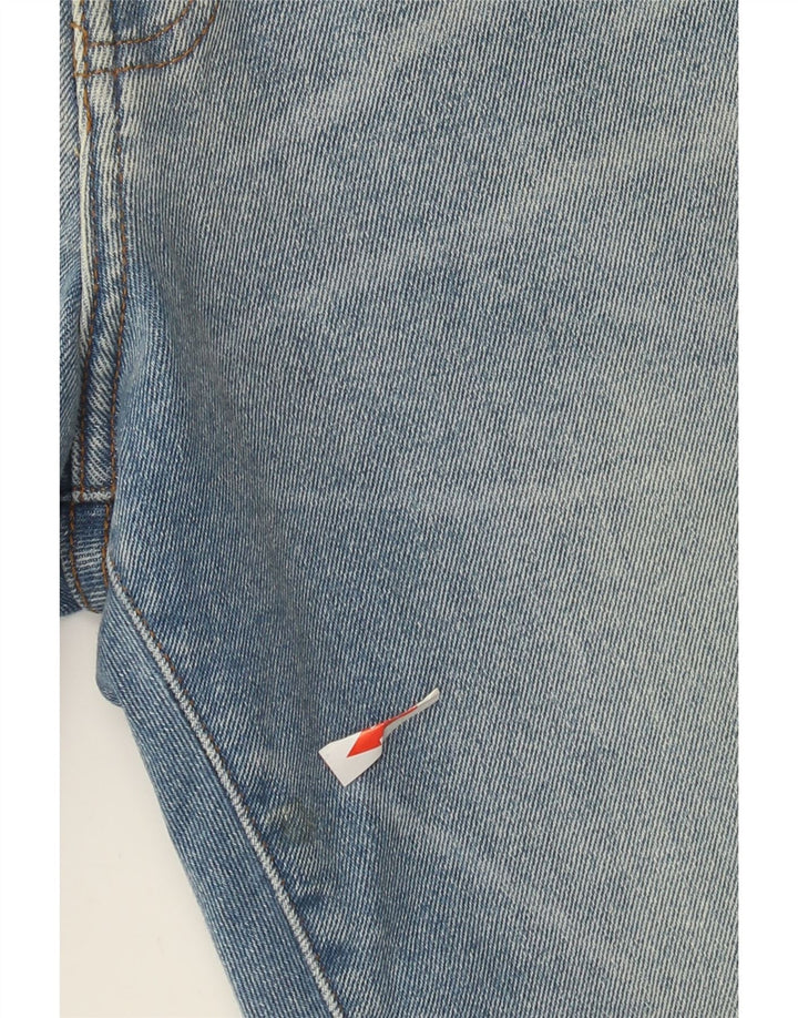 Zara Pantalones cortos de mezclilla para hombre EU 38 Small W30 Algodón azul