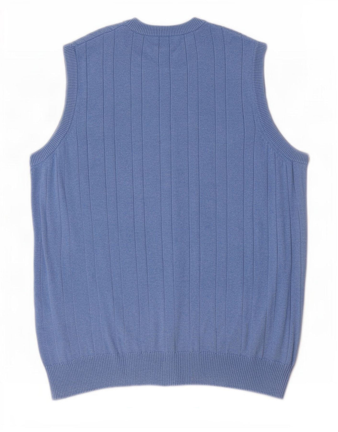 Marks & Spencer - Camiseta sin mangas para hombre, talla pequeña, algodón azul