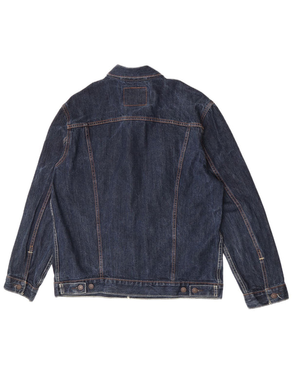Levi's Chaqueta vaquera para hombre UK 42 XL Algodón azul marino