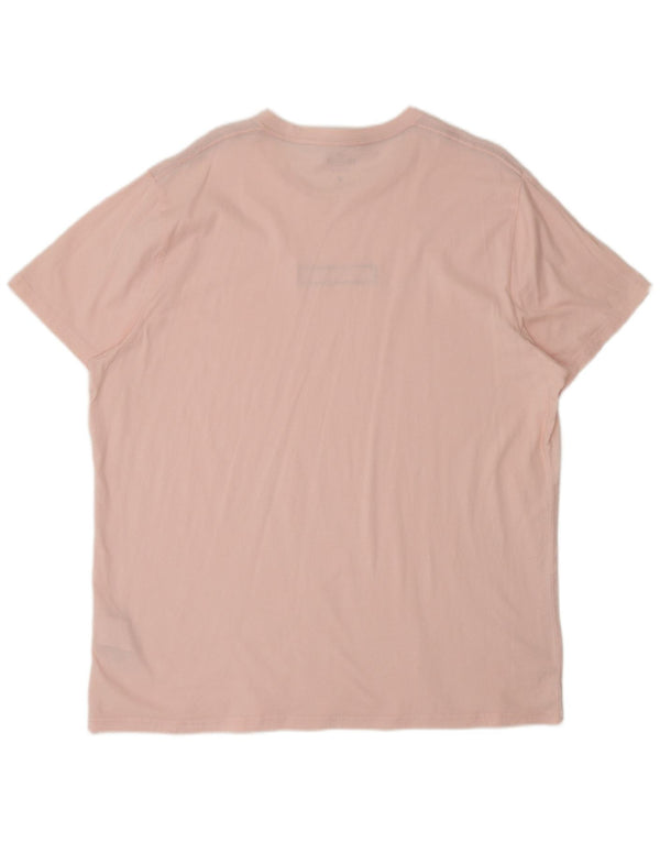 HOLLISTER Camiseta para hombre Top 2XL Rosa Algodón
