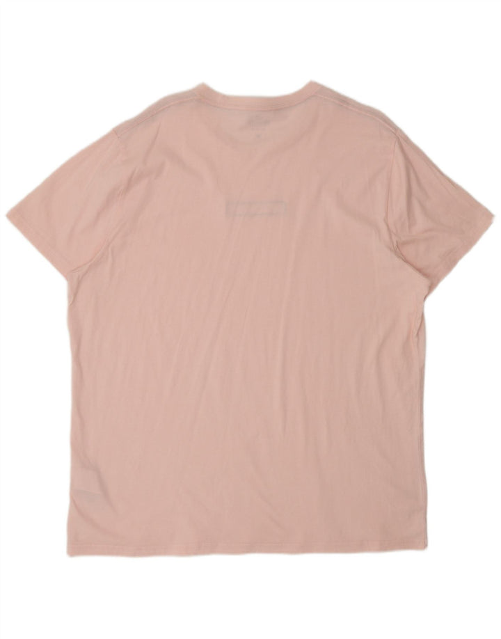HOLLISTER Camiseta para hombre Top 2XL Rosa Algodón