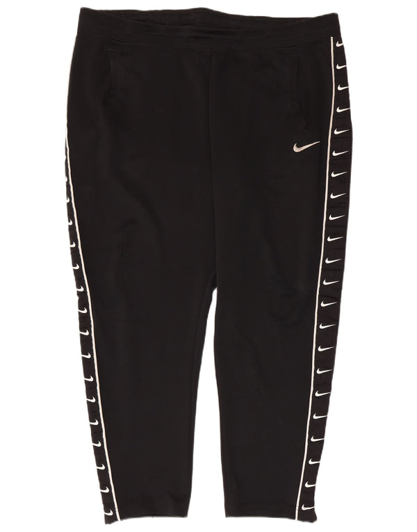 NIKE Pantalón de chándal gráfico para hombre 2XL Poliéster negro