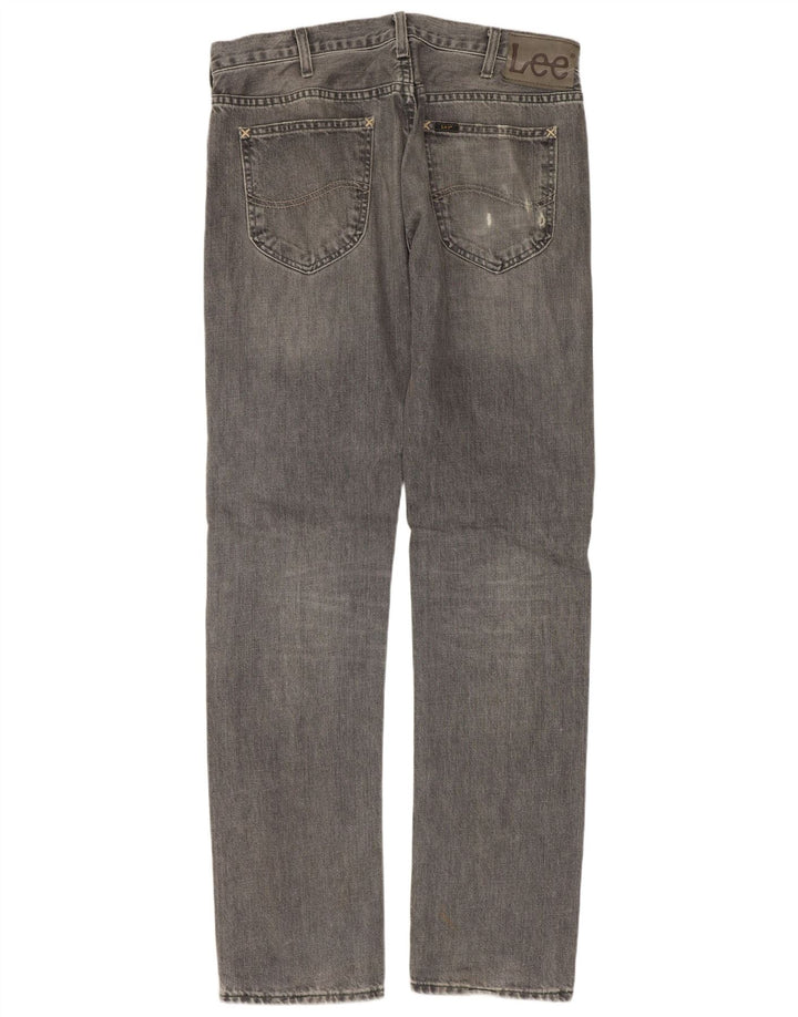 LEE Vaqueros rectos Daren para hombre W33 L34 Algodón gris
