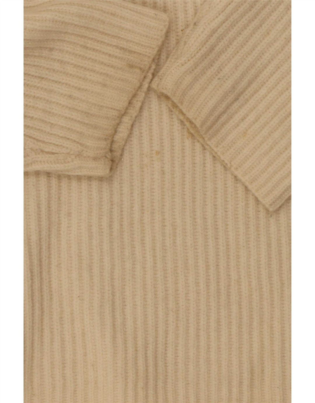 All Saints Suéter tipo jersey de gran tamaño con cuello en V para mujer UK 14 Medium Off White
