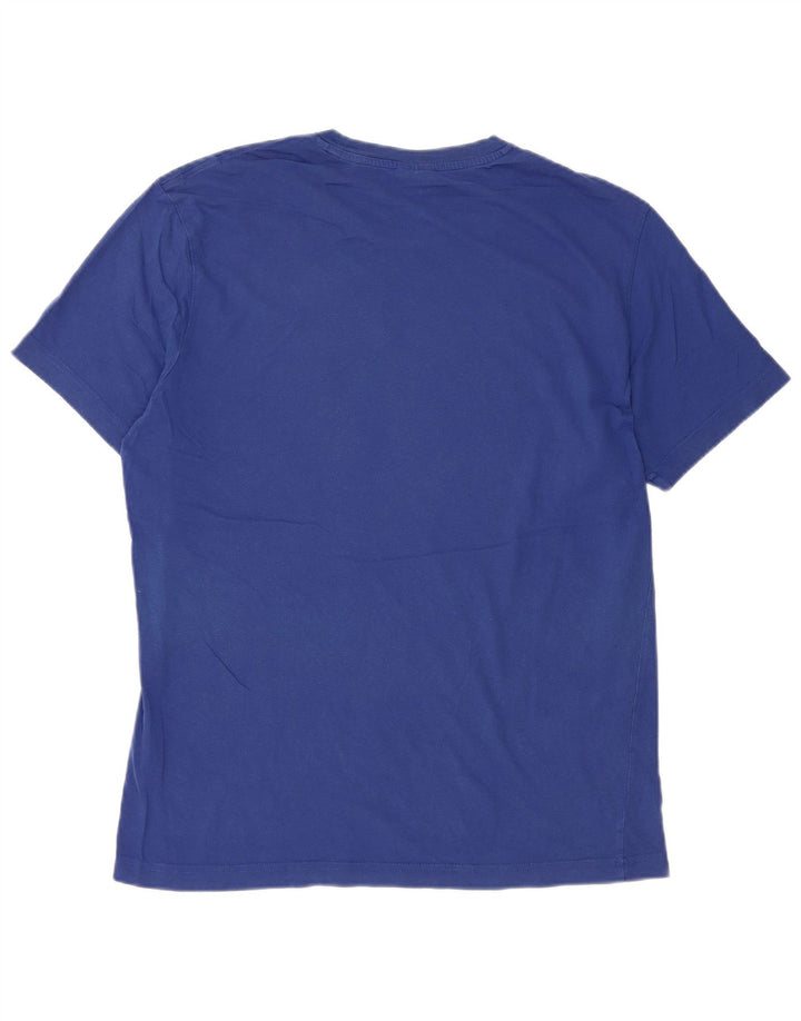 Champion Camiseta Gráfica Para Hombre Top Algodón Azul Medio