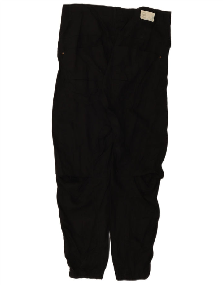 Pantalones Cargo Joggers Mujer G-Star W28 L27 Lyocell Negro
