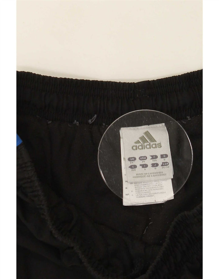 Adidas Hombre Pantalones De Chándal Joggers Grande Negro Poliéster