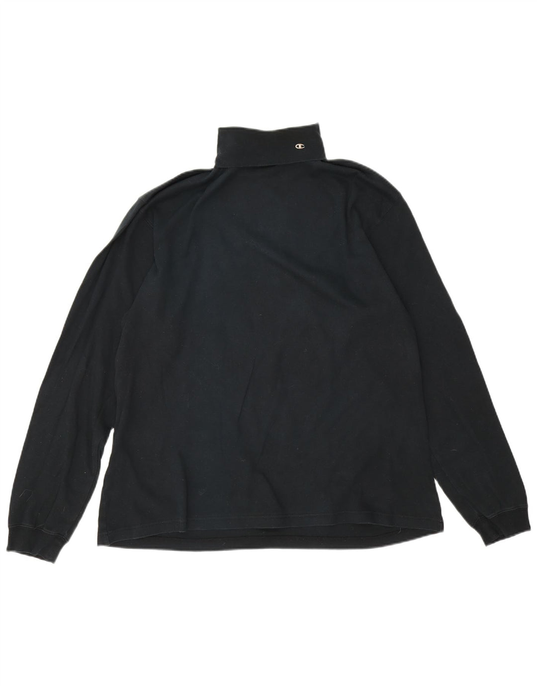 Champion Camiseta de manga larga para hombre 2XL Algodón negro