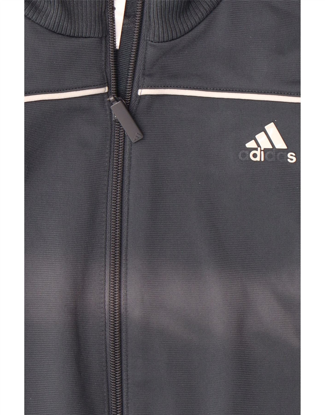 ADIDAS Mens Tracksuit Top Jacket UK 40/42 Medium Grey Colourblock