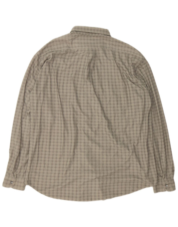 Camisa Aesse Hombre 2XL Gris Vichy