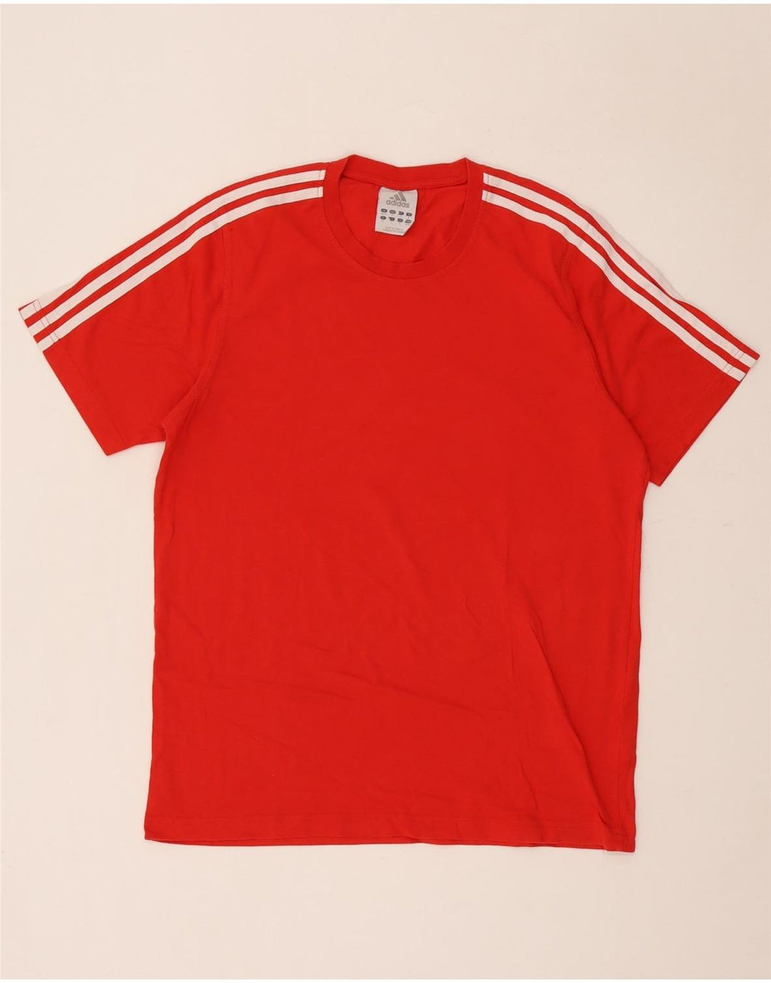 Adidas Camiseta para hombre Top UK 40/42 Medium Rojo