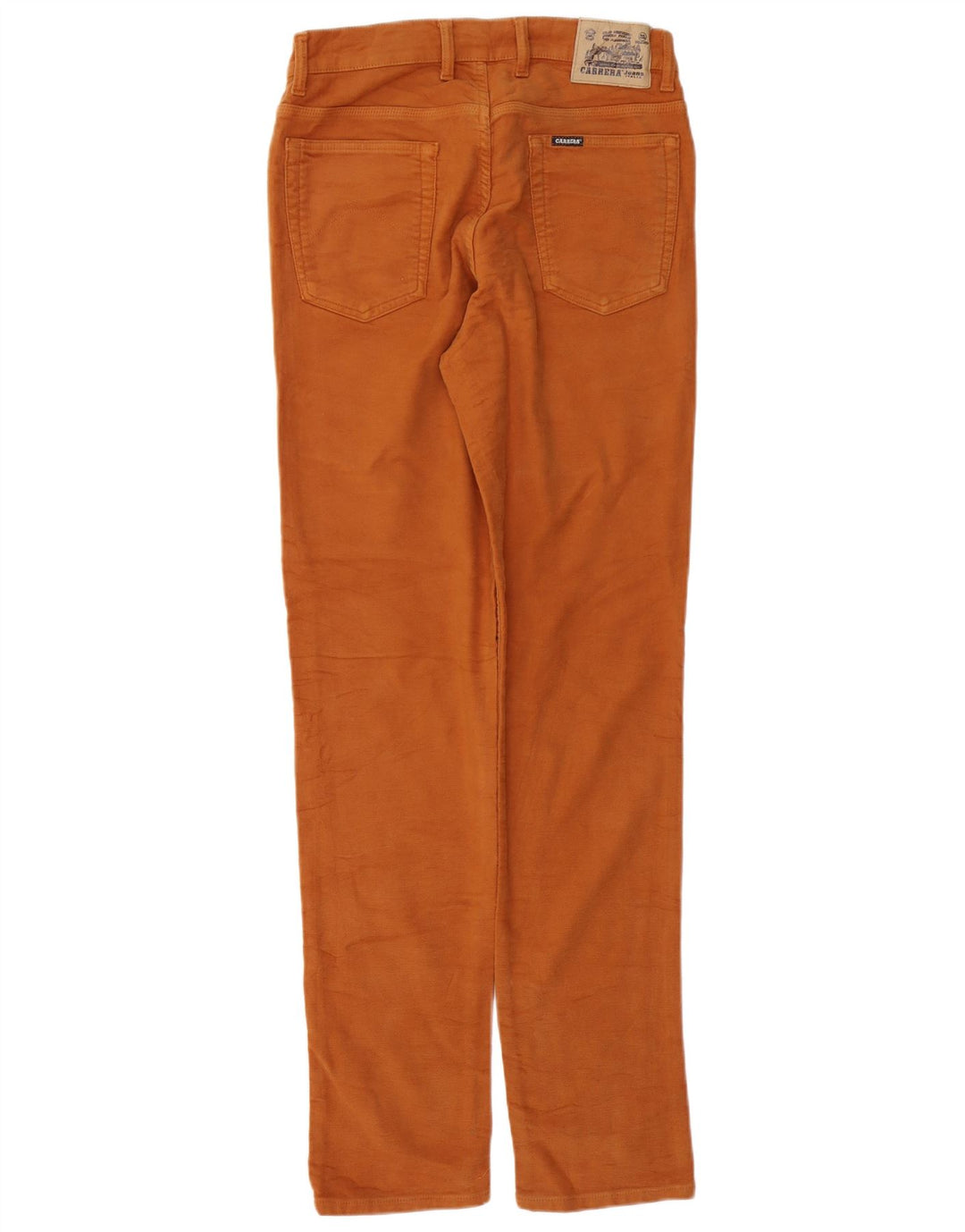 CARRERA Pantalones casuales elásticos delgados para hombre W36 L34 Marrón