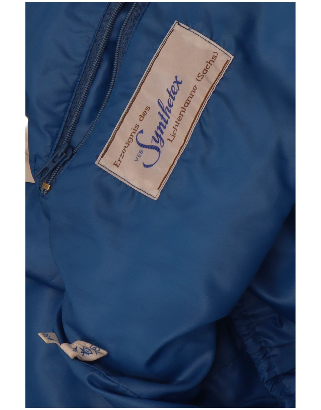 Vintage mujer impermeable Reino Unido 14 medio blanco