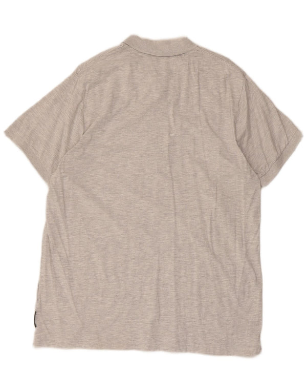 French Connection Polo para hombre 2XL Algodón gris